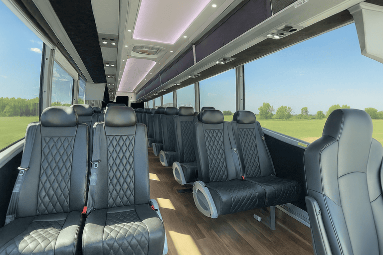 coach bus in Norfolk