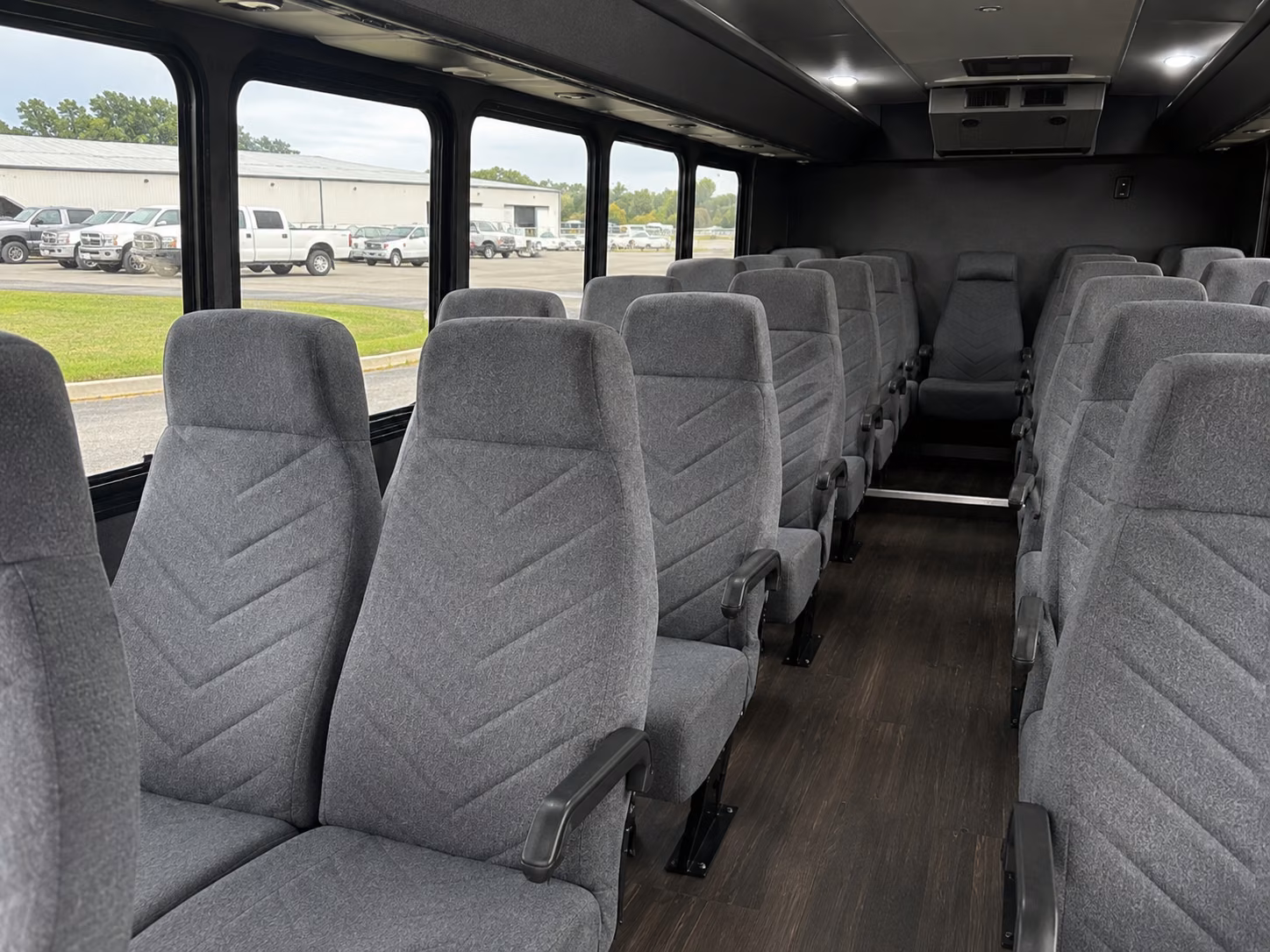 norfolk 20 passenger minibus interior