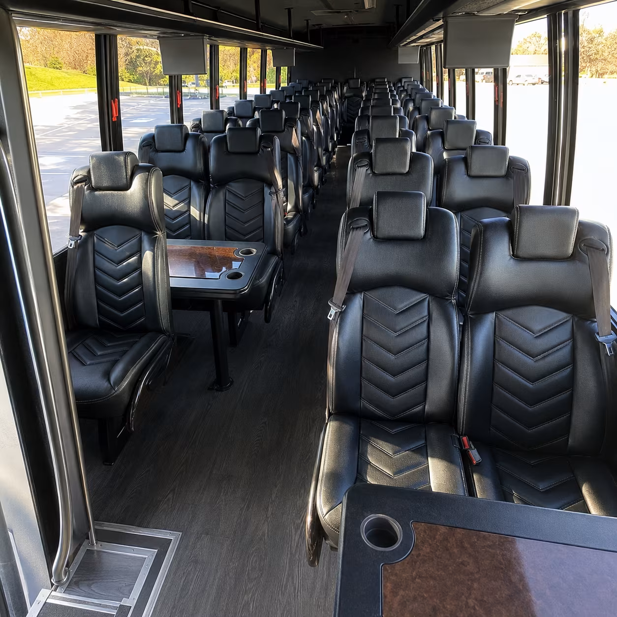 norfolk 30 passenger minibus inside