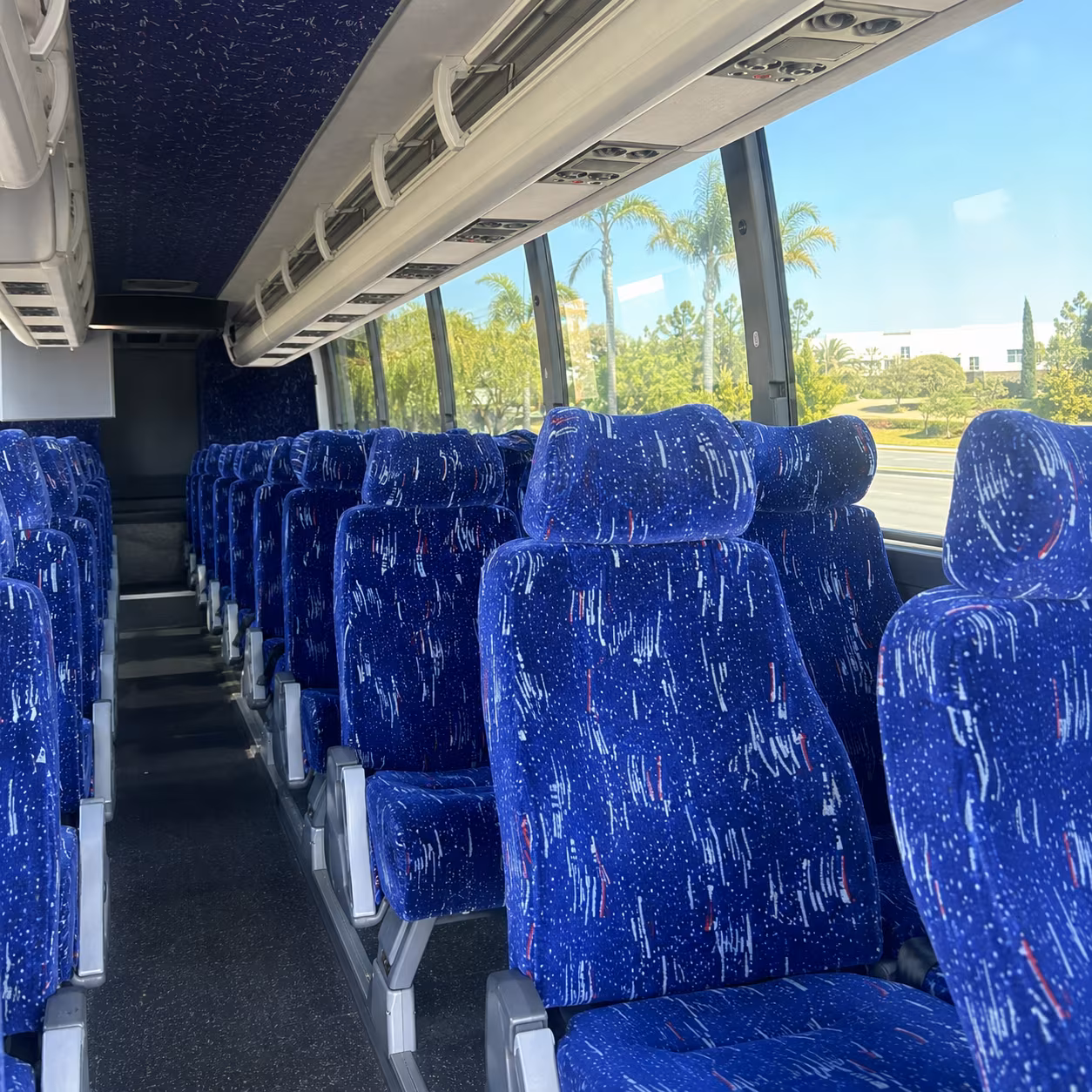 norfolk 56 passenger charter bus interior
