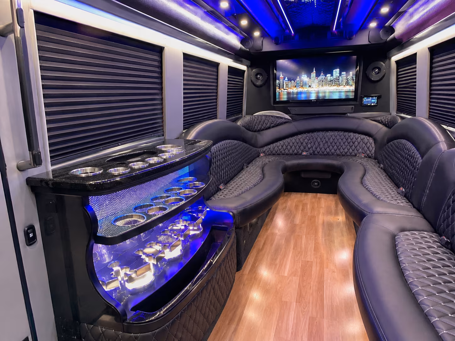 norfolk anniversary party bus rental