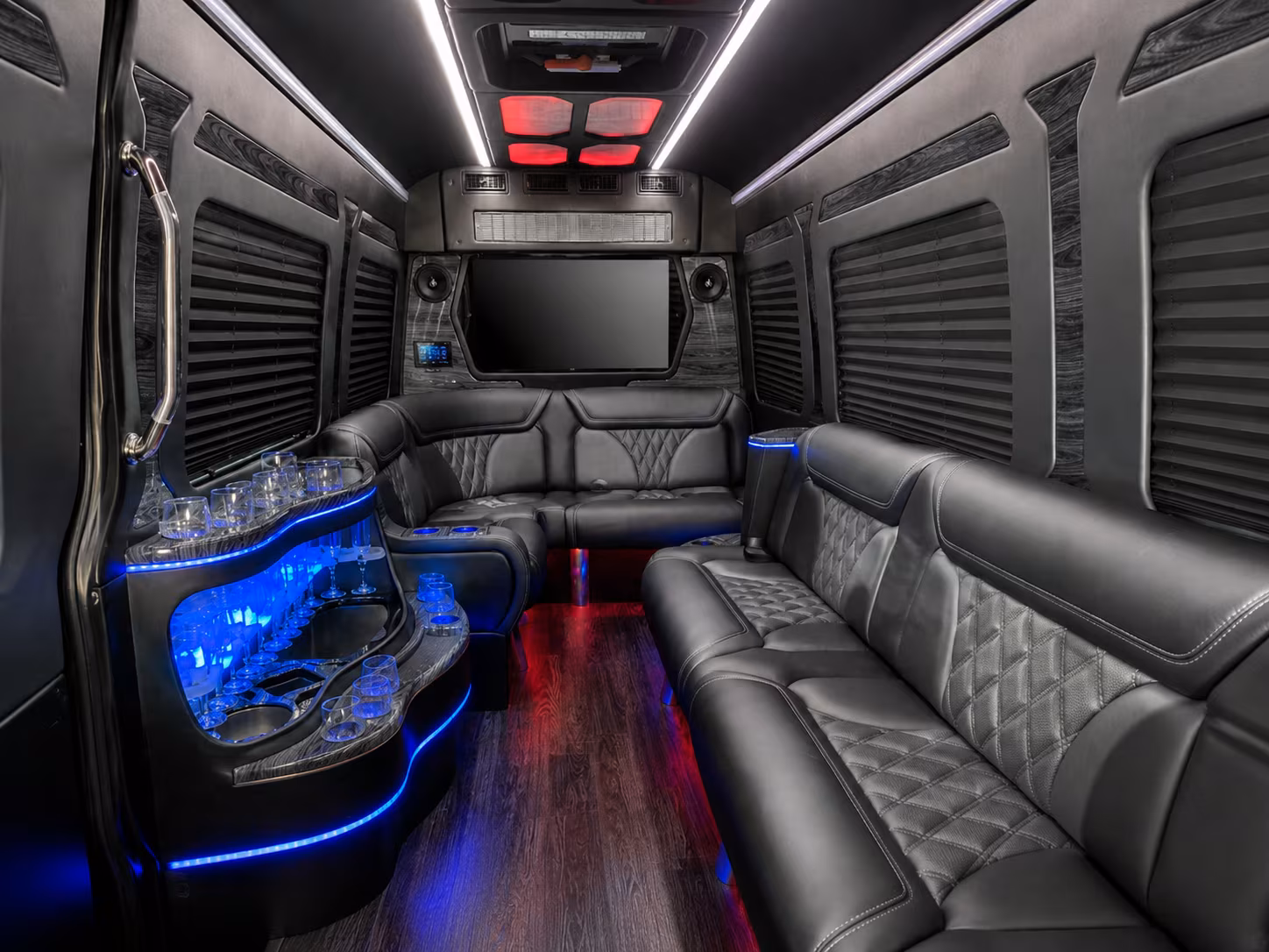 norfolk sprinter limousine interior