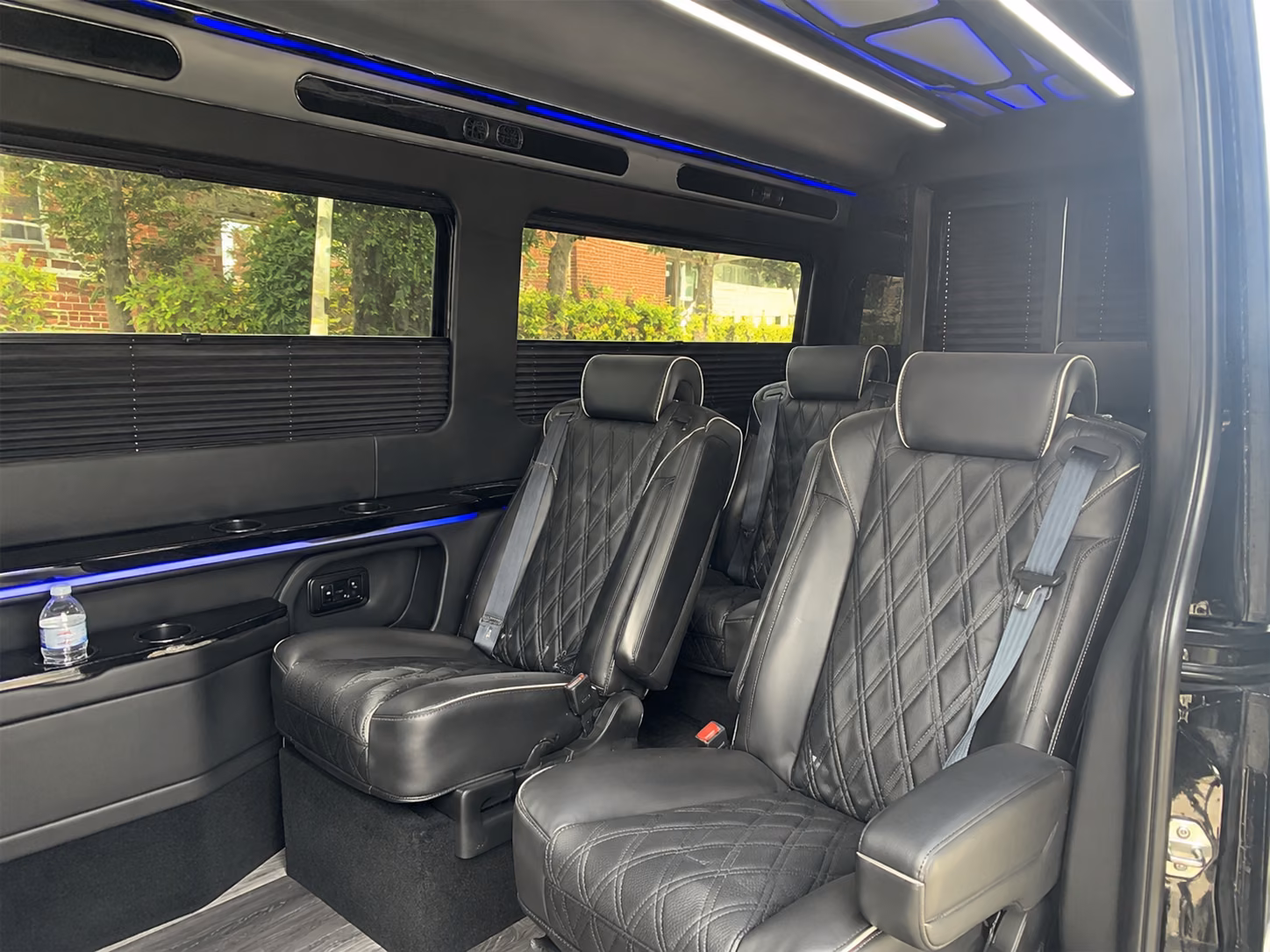 norfolk sprinter van with driver inside