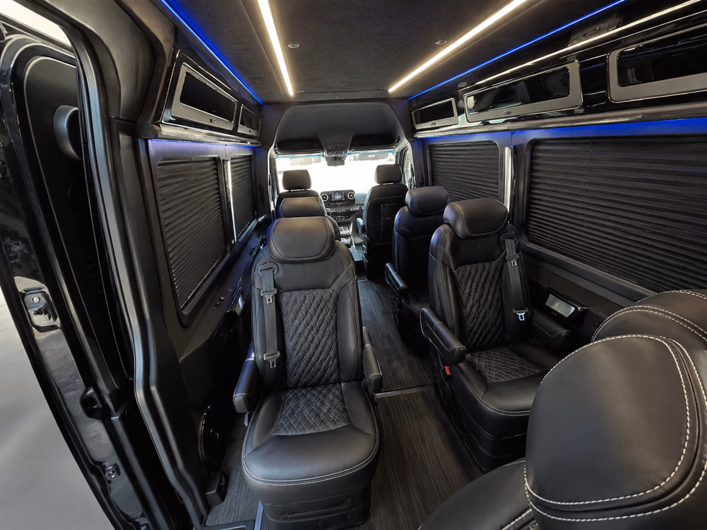 norfolk sprinter van with driver interior
