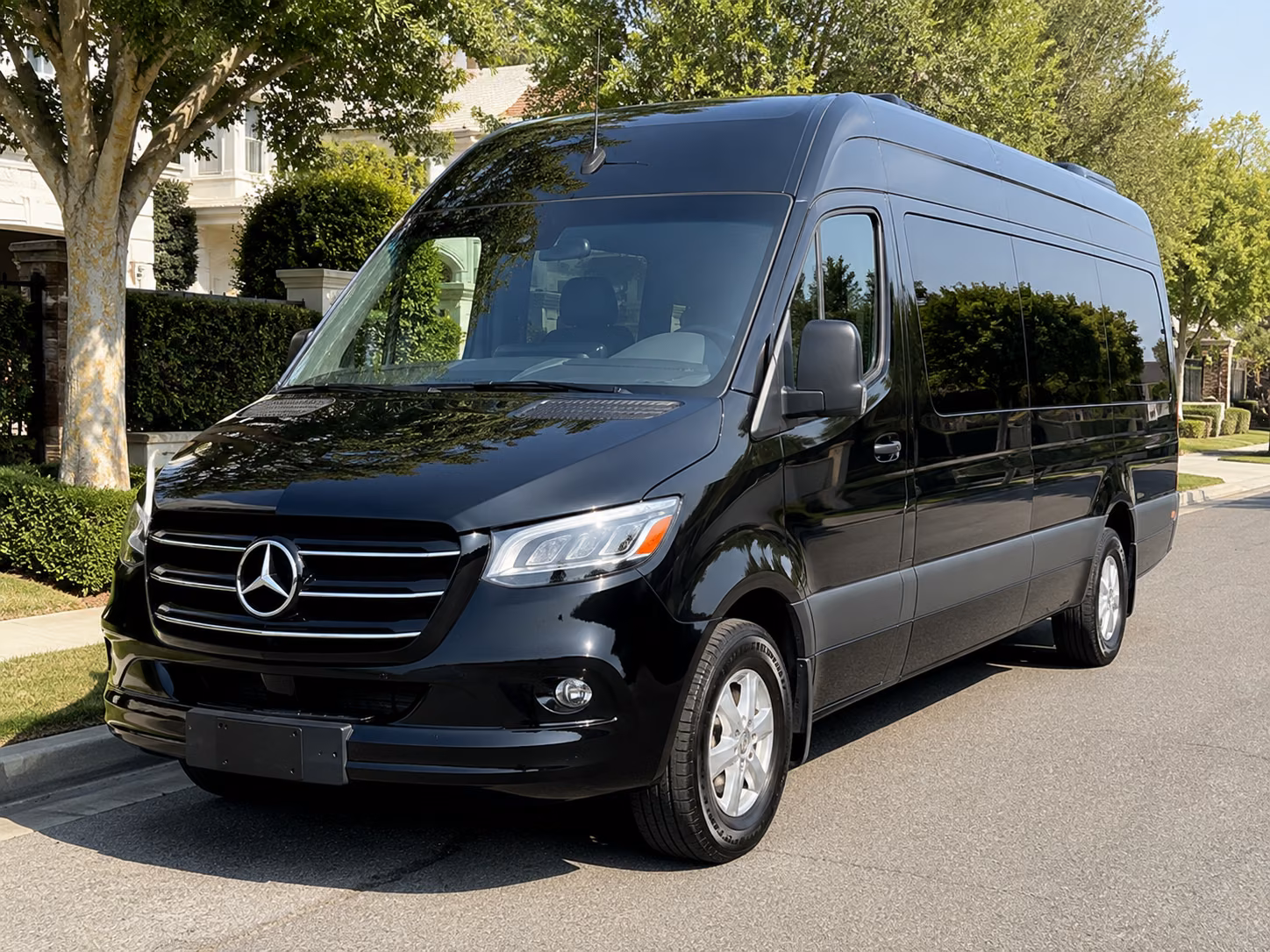 norfolk sprinter van with driver